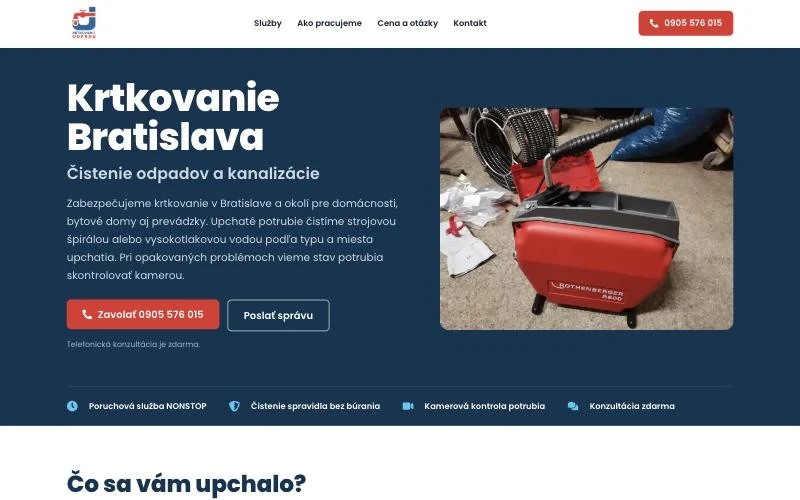 Krtkovanie odpadov – web čistenia odpadov v Bratislave